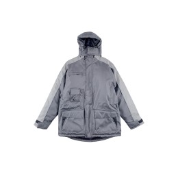 訂製女裝棉衣工作服       設計冬季防寒勞保服    時尚加厚    工裝冷庫衣服     肩部反光條設計    三合一工作服    防寒兜帽    彈性魔術貼袖口   SKWK156  訂製女裝棉衣工作服       設計冬季防寒勞保服    時尚加厚    工裝冷庫衣服     肩部反光條設計    三合一工作服    防寒兜帽    彈性魔術貼袖口   SKWK156